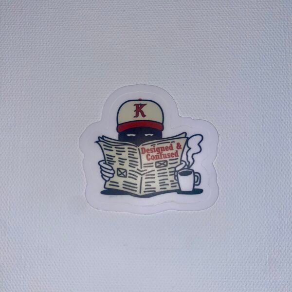Designed & Confused OG Sticker