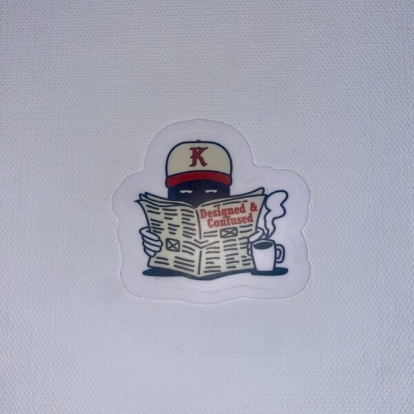 Designed & Confused OG Sticker